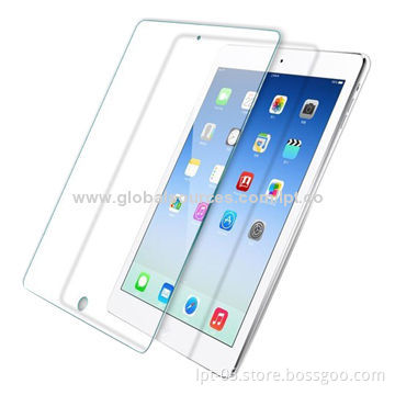 High-clear Tempered-glass Screen Protector for iPad, Mobile Phone, Anti-shatter and Anti-scratch